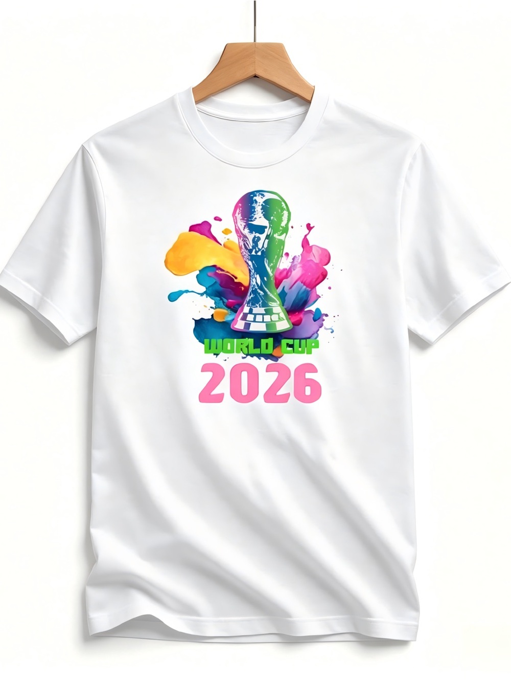 Fifa World Cup 2026 T-Shirt Soccer Graphic Tee USA Football Fan, World-Cup-2026
